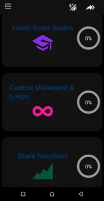 Scala programming language android App screenshot 1
