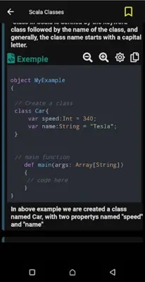 Scala programming language android App screenshot 3
